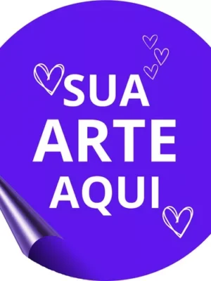 RÓTULO ADESIVO - 100UNID TAMANHO PERSONALIZADO VINIL BRANCO BRILHO - 4X0 - 100unid - RB16M2